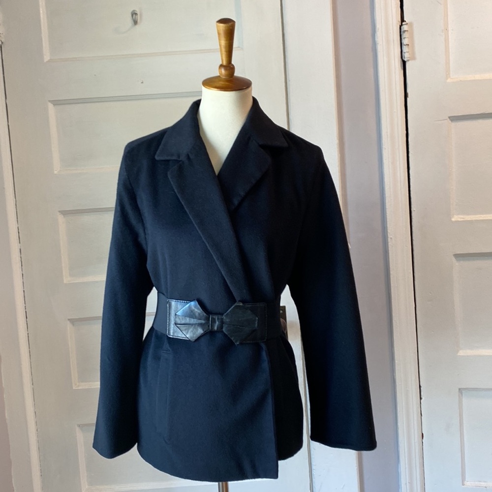 Banana Republic Cashmere, Angora and Wool Blend Jacket, Size L - Picture 1 of 12